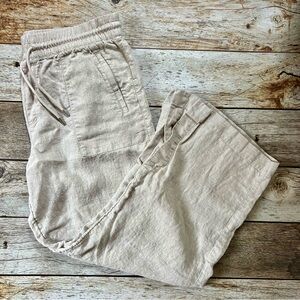 Athleta Linen Pants - size L